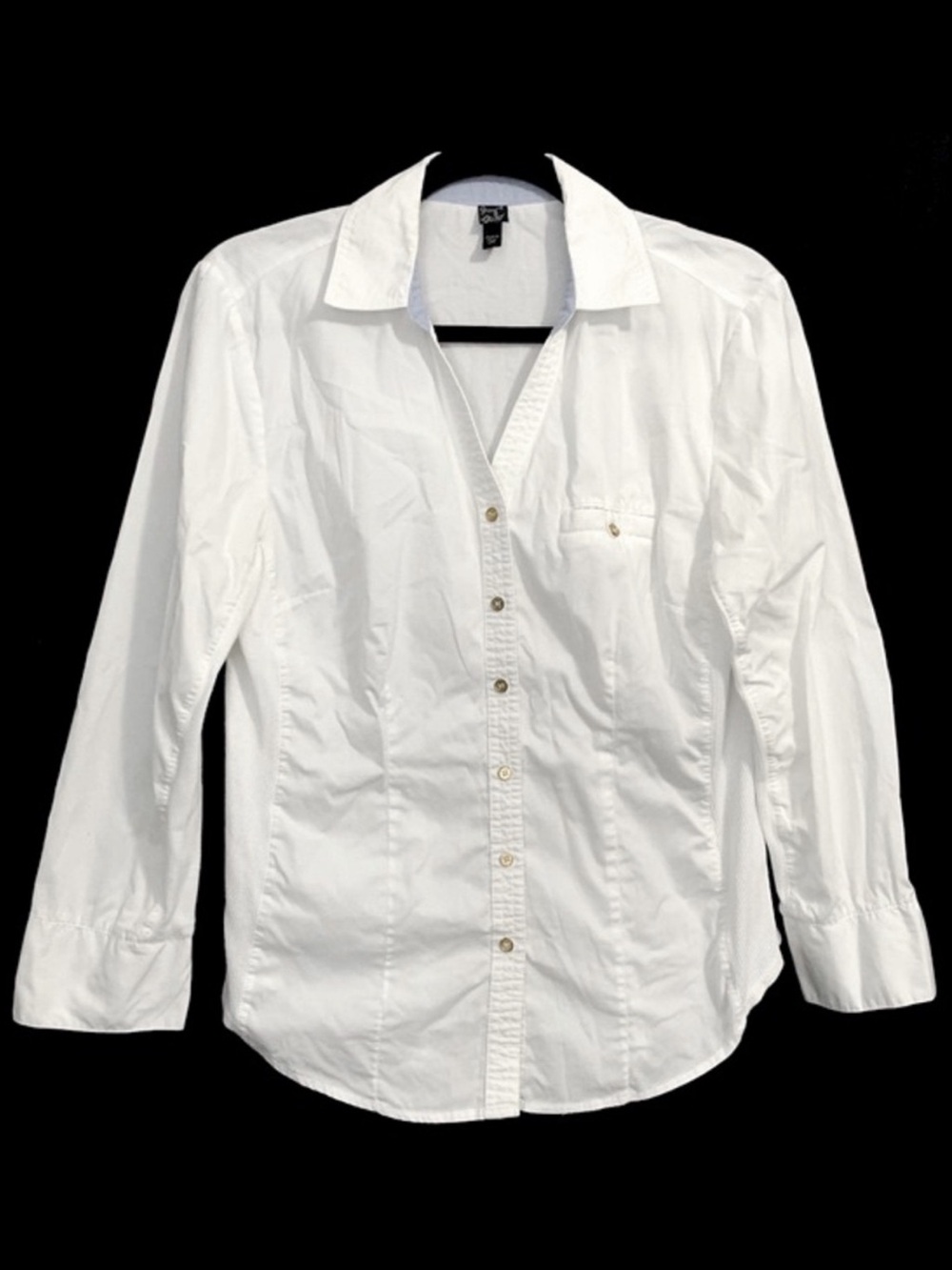Grand & Greene White Buttoned Front Shirt